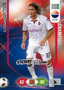 Sticker Alessandro Matri - Calciatori 2010-2011. Adrenalyn XL - Panini