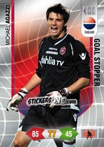 Cromo Michael Agazzi - Calciatori 2010-2011. Adrenalyn XL - Panini