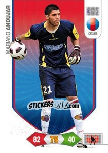 Sticker Mariano Andujar - Calciatori 2010-2011. Adrenalyn XL - Panini