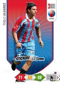 Figurina Pablo Alvarez - Calciatori 2010-2011. Adrenalyn XL - Panini