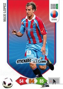 Sticker Maxi Lopez - Calciatori 2010-2011. Adrenalyn XL - Panini