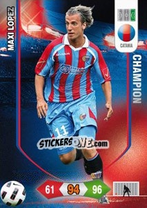 Sticker Maxi Lopez - Calciatori 2010-2011. Adrenalyn XL - Panini