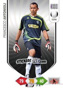Sticker Francesco Antonioli - Calciatori 2010-2011. Adrenalyn XL n. 71 - Panini