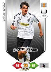 Sticker Marco Parolo - Calciatori 2010-2011. Adrenalyn XL n. 75 - Panini