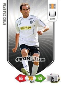 Figurina Fabio Caserta - Calciatori 2010-2011. Adrenalyn XL - Panini