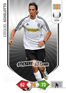 Figurina Ezequiel Schelotto - Calciatori 2010-2011. Adrenalyn XL - Panini