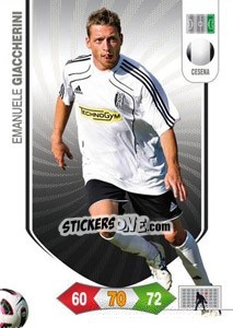 Sticker Emanuele Giaccherini - Calciatori 2010-2011. Adrenalyn XL n. 81 - Panini