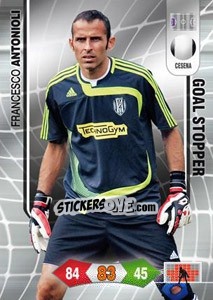 Sticker Francesco Antonioli - Calciatori 2010-2011. Adrenalyn XL n. 84 - Panini