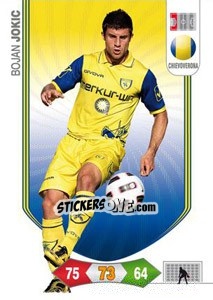 Sticker Bojan Jokic - Calciatori 2010-2011. Adrenalyn XL n. 88 - Panini