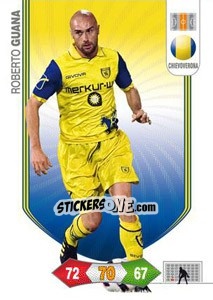 Sticker Roberto Guana - Calciatori 2010-2011. Adrenalyn XL n. 90 - Panini