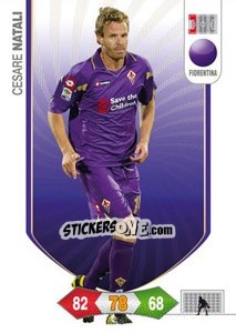 Sticker Cesare Natali - Calciatori 2010-2011. Adrenalyn XL - Panini