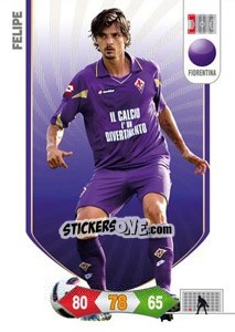 Sticker Felipe - Calciatori 2010-2011. Adrenalyn XL n. 101 - Panini