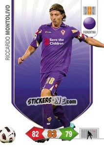 Figurina Riccardo Montolivo - Calciatori 2010-2011. Adrenalyn XL - Panini