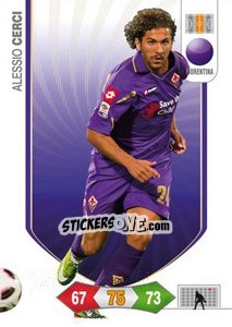 Sticker Cristiano Zanetti - Calciatori 2010-2011. Adrenalyn XL - Panini