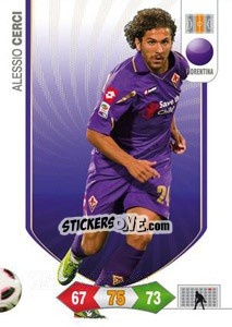 Cromo Cristiano Zanetti - Calciatori 2010-2011. Adrenalyn XL n. 108 - Panini