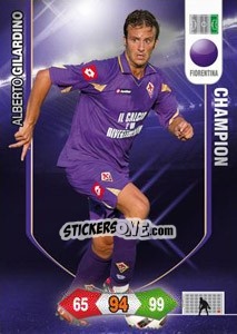 Sticker Alberto Gilardino - Calciatori 2010-2011. Adrenalyn XL n. 110 - Panini