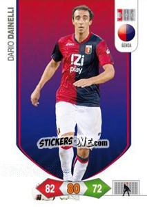 Sticker Dario Dainelli - Calciatori 2010-2011. Adrenalyn XL n. 115 - Panini