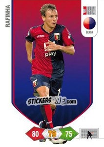 Sticker Rafinha - Calciatori 2010-2011. Adrenalyn XL - Panini