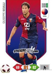 Sticker Giuseppe Sculli - Calciatori 2010-2011. Adrenalyn XL n. 121 - Panini