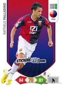 Sticker Raffaele Palladino - Calciatori 2010-2011. Adrenalyn XL n. 122 - Panini