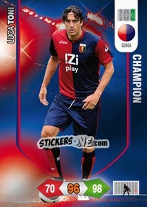 Cromo Luca Toni - Calciatori 2010-2011. Adrenalyn XL - Panini
