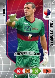 Figurina Eduardo - Calciatori 2010-2011. Adrenalyn XL - Panini