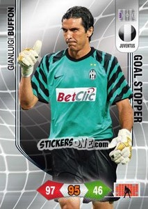Sticker Gianluigi Buffon - Calciatori 2010-2011. Adrenalyn XL n. 154 - Panini