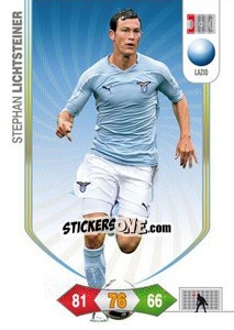 Sticker Stephan Lichtsteiner - Calciatori 2010-2011. Adrenalyn XL n. 157 - Panini
