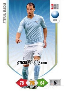 Sticker Stefan Radu - Calciatori 2010-2011. Adrenalyn XL - Panini