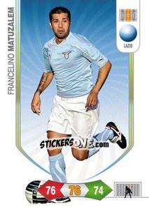 Sticker Francelino Matuzalem - Calciatori 2010-2011. Adrenalyn XL n. 160 - Panini