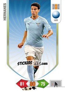Sticker Hernanes - Calciatori 2010-2011. Adrenalyn XL n. 161 - Panini