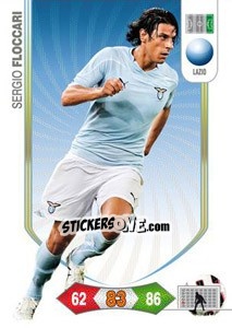 Sticker Sergio Floccari - Calciatori 2010-2011. Adrenalyn XL - Panini