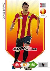 Sticker Davide Brivio - Calciatori 2010-2011. Adrenalyn XL n. 171 - Panini