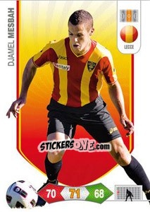 Sticker Djamel Mesbah - Calciatori 2010-2011. Adrenalyn XL n. 174 - Panini