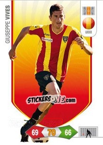 Sticker Giuseppe Vives - Calciatori 2010-2011. Adrenalyn XL - Panini