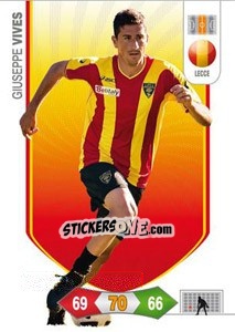 Figurina Giuseppe Vives - Calciatori 2010-2011. Adrenalyn XL - Panini