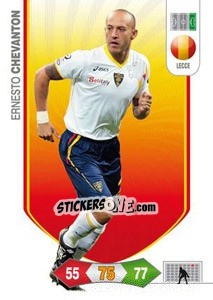 Sticker Ernesto Chevanton - Calciatori 2010-2011. Adrenalyn XL - Panini