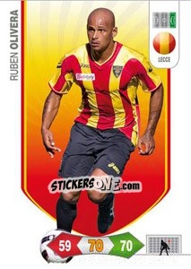 Sticker Ruben Olivera - Calciatori 2010-2011. Adrenalyn XL n. 178 - Panini