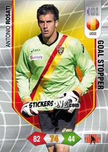 Sticker Antonio Rosati - Calciatori 2010-2011. Adrenalyn XL n. 182 - Panini
