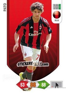 Sticker Pato - Calciatori 2010-2011. Adrenalyn XL n. 193 - Panini