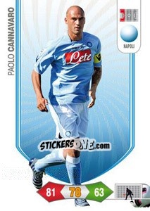 Sticker Paolo Cannavaro - Calciatori 2010-2011. Adrenalyn XL n. 199 - Panini