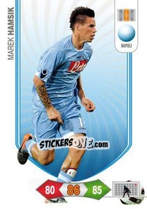 Cromo Marek Hamsik - Calciatori 2010-2011. Adrenalyn XL n. 203 - Panini