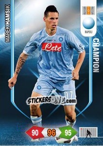 Cromo Marek Hamsik - Calciatori 2010-2011. Adrenalyn XL n. 208 - Panini