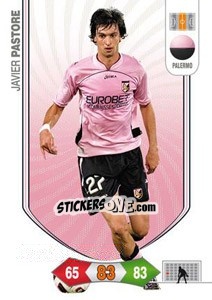 Sticker Javier Pastore - Calciatori 2010-2011. Adrenalyn XL n. 218 - Panini