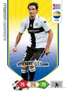 Figurina Alessandro Lucarelli - Calciatori 2010-2011. Adrenalyn XL - Panini