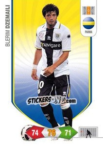 Sticker Blerim Dzemaili - Calciatori 2010-2011. Adrenalyn XL n. 230 - Panini