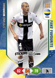 Figurina Stefano Morrone - Calciatori 2010-2011. Adrenalyn XL - Panini