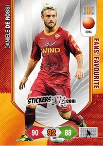 Sticker Daniele De Rossi - Calciatori 2010-2011. Adrenalyn XL n. 251 - Panini