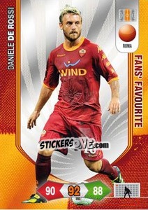 Cromo Daniele De Rossi - Calciatori 2010-2011. Adrenalyn XL - Panini