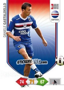 Sticker Daniele Gastaldello - Calciatori 2010-2011. Adrenalyn XL - Panini